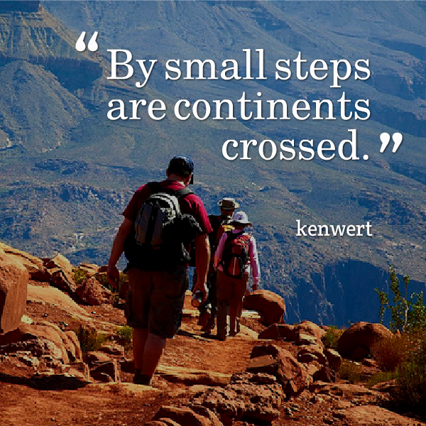 By Small Steps