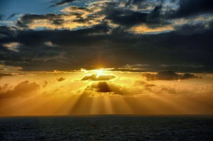 Ray of Hope through the Clouds